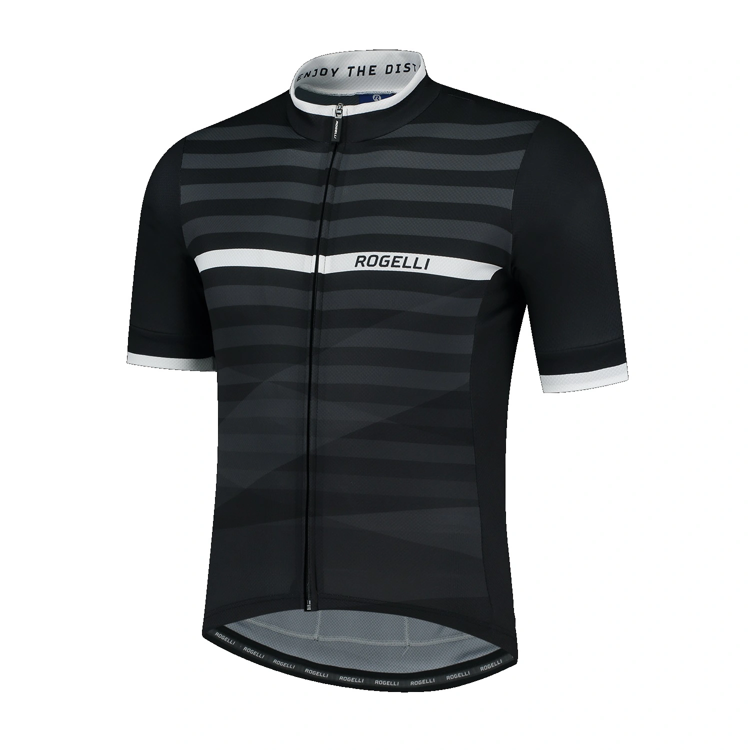 Rogelli Stripe Korte M. Fietsshirt heren